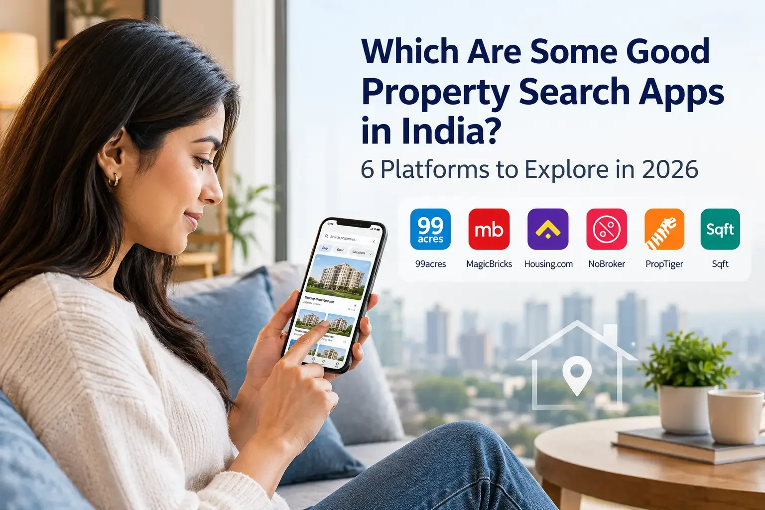 which are some good property search apps for india