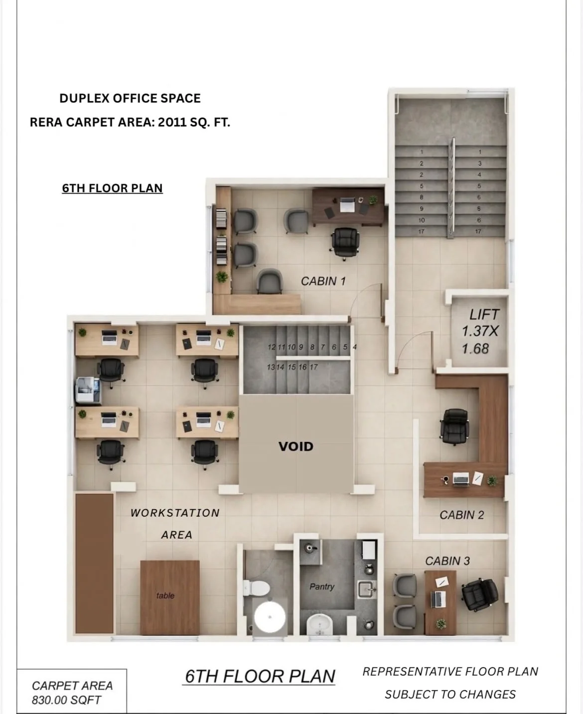 Fully Furnished Duplex Office for Resale in Dadar West
